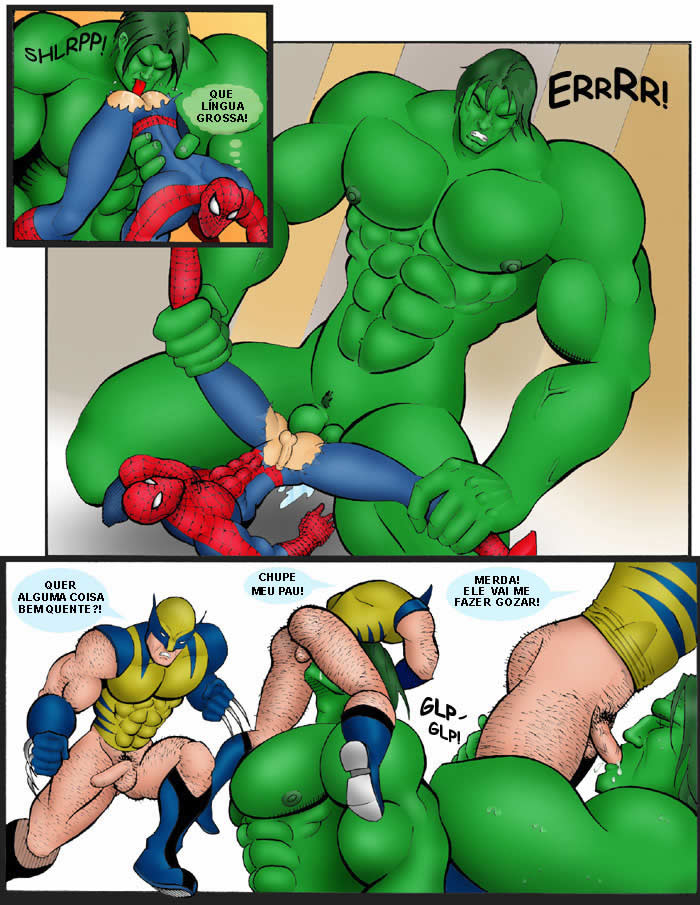 Cartoon - Hulk in Heat 5