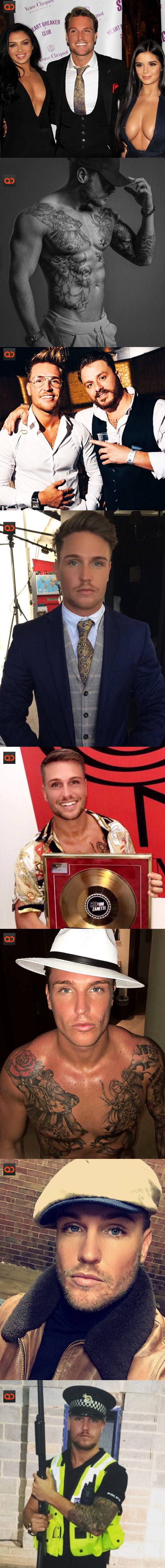 Tom Zanetti, cantor britânico totalmente nu 3